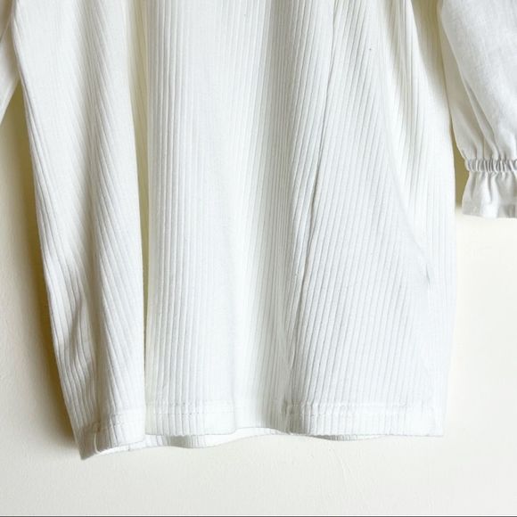 Free People Something Special Tee In White, Size Large - Picture 5 of 13